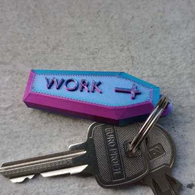 Móc khóa quan tài hài hước cho Halloween