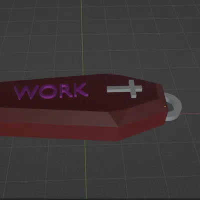 Móc khóa quan tài hài hước cho Halloween