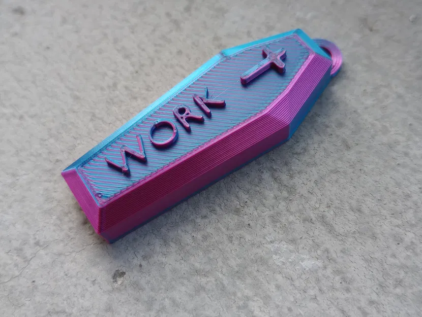 Móc khóa quan tài hài hước cho Halloween - Image 4