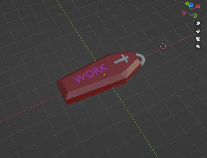 Móc khóa quan tài hài hước cho Halloween - Image 6