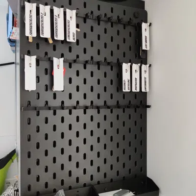 Giá đỡ chìa khóa "Key-Clip" cho Ikea Skadis