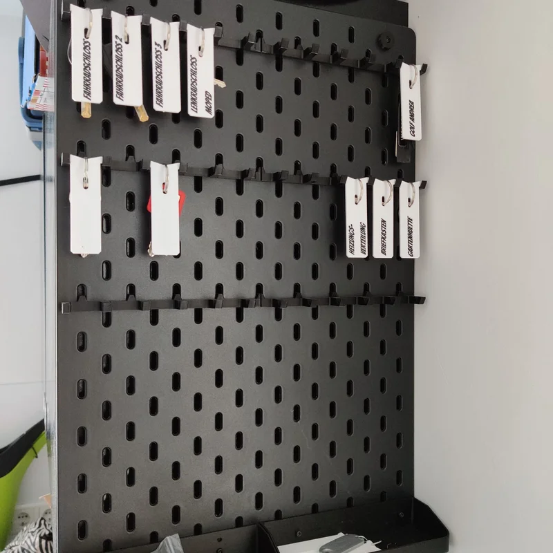 Giá đỡ chìa khóa "Key-Clip" cho Ikea Skadis