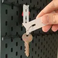 Giá đỡ chìa khóa "Key-Clip" cho Ikea Skadis - Thumbnail 2