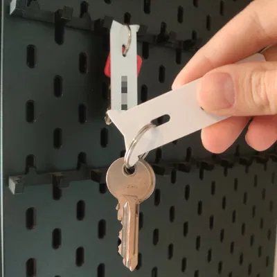 Giá đỡ chìa khóa "Key-Clip" cho Ikea Skadis