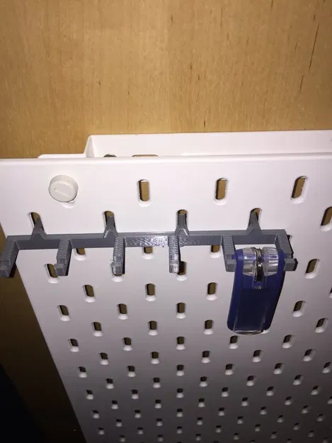 Giá đỡ "Key-Clip" bền cho bảng Skadis của Ikea - Image 3