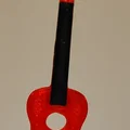 Móc chìa khóa hình ukulele nhiều màu sắc - Thumbnail 2