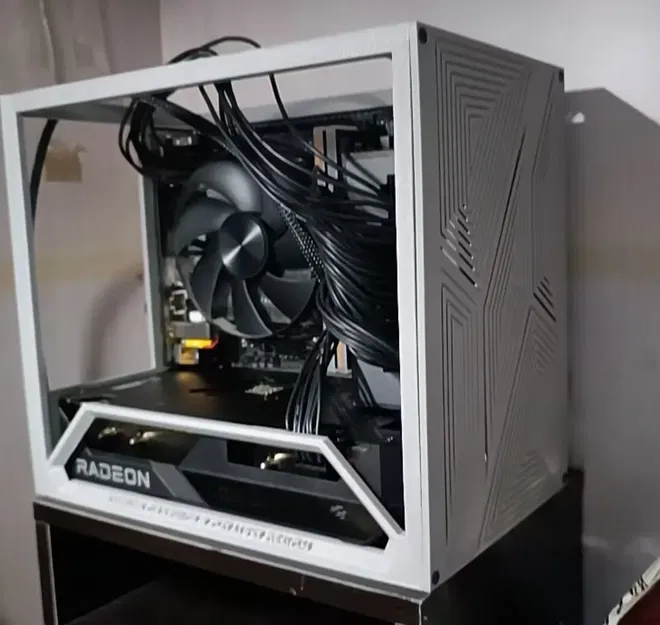 Thùng máy ITX LTX VENT-M tương thích GPU 250mm và PSU SFX - Image 2