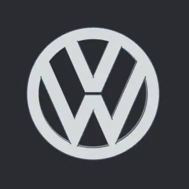 Biểu tượng logo Volkswagen dành cho phụ kiện