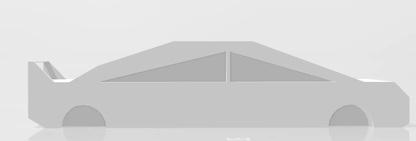 Xe Mitsubishi Lancer phong cách emo cho mô hình 3D - Image 2