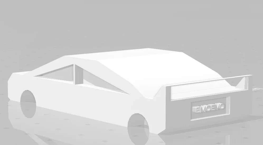 Xe Mitsubishi Lancer phong cách emo cho mô hình 3D - Image 7