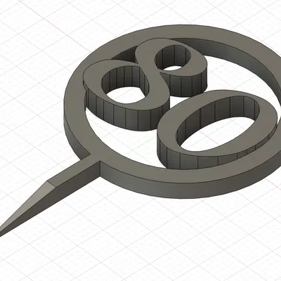 Nhãn dán sinh nhật 80 tuổi cho bánh và món ăn nhẹ