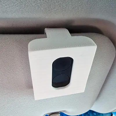 Giá đỡ điều khiển từ xa Nice Flo RE cho tấm che nắng ô tô