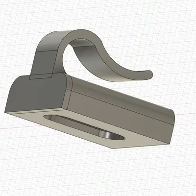 Giá đỡ điều khiển từ xa Nice Flo RE cho tấm che nắng ô tô