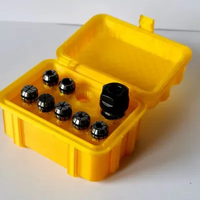 Khay chứa collet CNC cho hộp chắc chắn