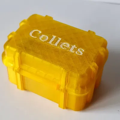 Khay chứa collet CNC cho hộp chắc chắn