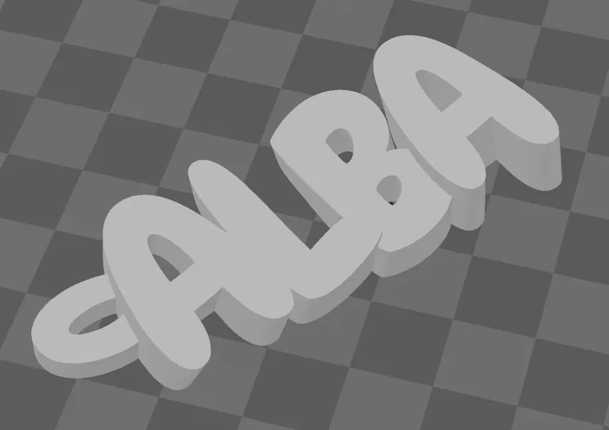 Móc khóa Alba thiết kế nghệ thuật độc đáo - Image 1