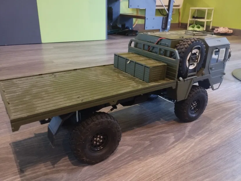 Tháp giảm chấn ngắn CrossRc cho xe tải MC4 - Image 2