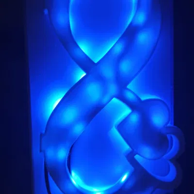 Đèn đôi trái tim cho đám cưới