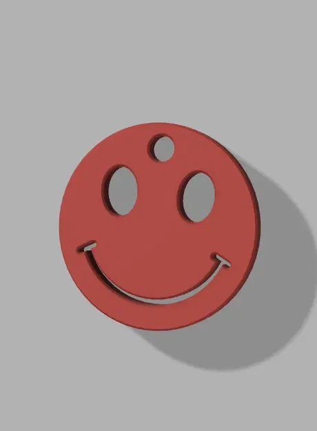 Móc khóa mặt cười in 3D đơn giản và nhanh chóng - Image 1