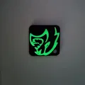 Móc chìa khóa với logo Hellcat - Thumbnail 2