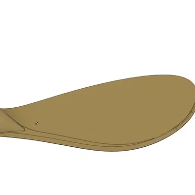 Máy bay giấy hạt phong in 3D với móc phóng