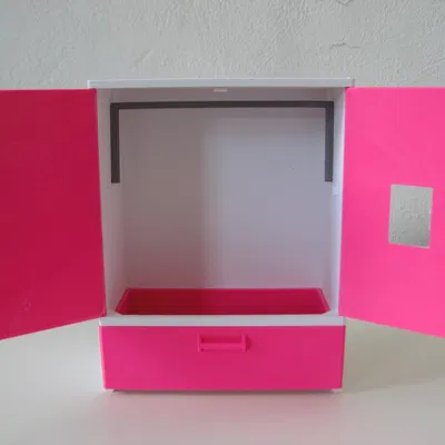 Tủ đồ hiện đại cho búp bê