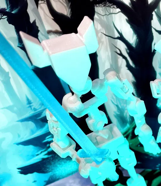 Đầu cao elf cho các nhân vật hành động Lucky 13 - Image 1