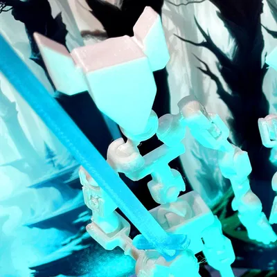 Đầu cao elf cho các nhân vật hành động Lucky 13