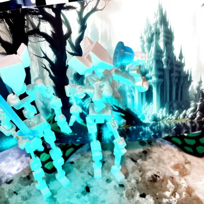 Đầu cao elf cho các nhân vật hành động Lucky 13