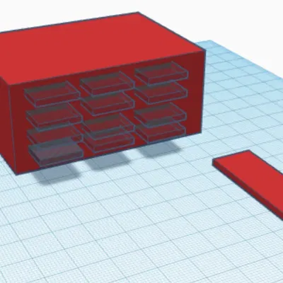 Chìa khóa tổ chức với giá đỡ màu sắc