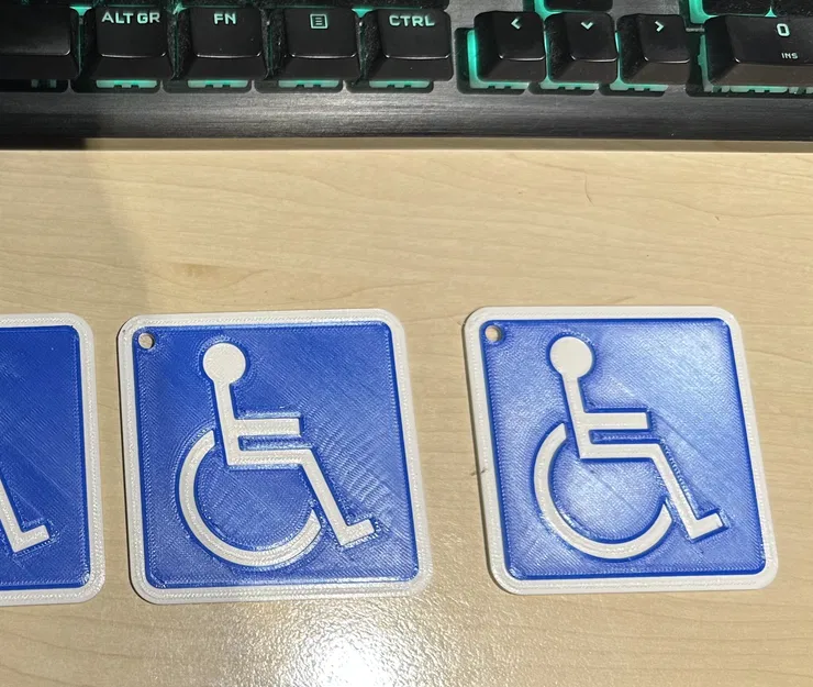 Thẻ người dùng xe lăn cho xe đẩy trẻ em - Image 1