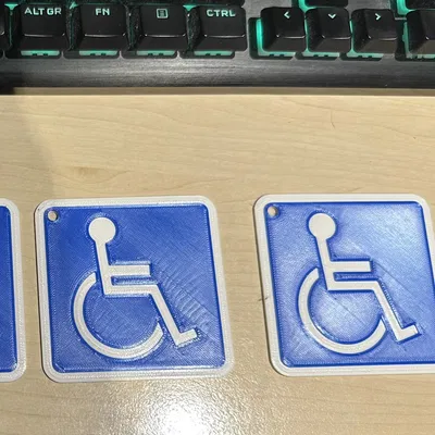 Thẻ người dùng xe lăn cho xe đẩy trẻ em