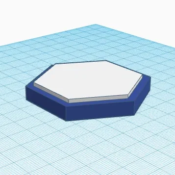 Hexagon xếp lớp độc đáo cho thiết kế nghệ thuật