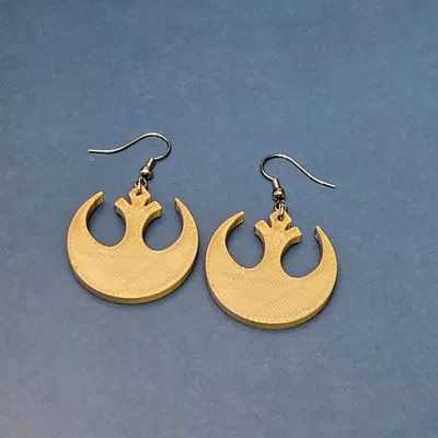 Bông tai biểu tượng Rebel trong Star Wars