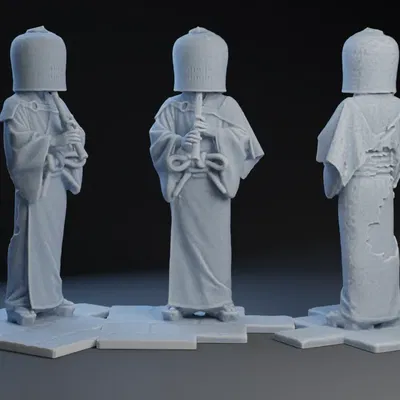 Nhân vật komusō - Thầy tu nhạc công Nhật Bản thời Edo