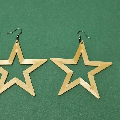 Bông tai sao lấp lánh 80mm (3 Inch)