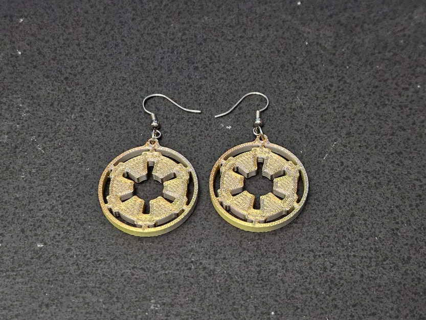 Bông tai biểu tượng Đế chế trong Star Wars - Image 2