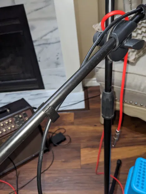 Kẹp cáp thay thế cho giá mic đứng với cánh tay boom - Image 3