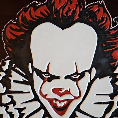 Mô hình Pennywise từ bộ phim IT với chi tiết sắc nét