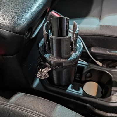 Giá đỡ rác xe hơi tích hợp khay đựng lon