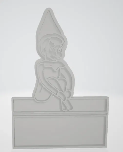 Con dấu bánh quy hình yêu tinh trên kệ - Image 2