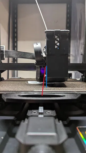 Hệ thống làm mát cho Ender 3 S1 với 5015 và CR Touch đã điều ch... - Image 1