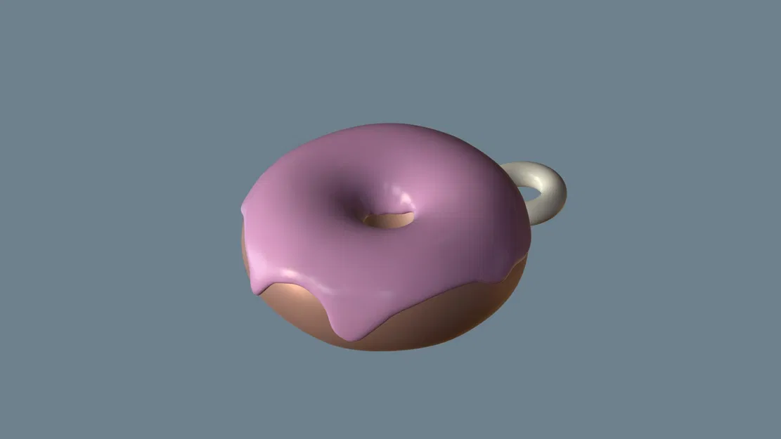 Móc khóa hình donut dành cho tình huống khẩn cấp - Image 2