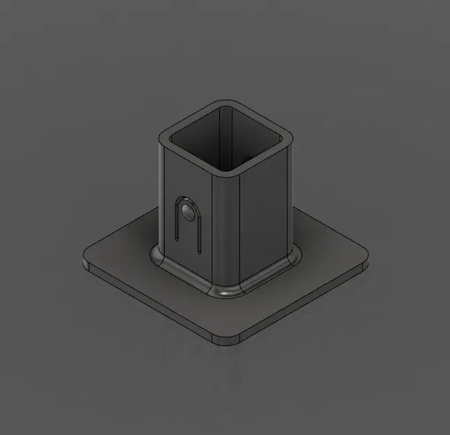 Nắp che đầu kéo 1 1/4 inch đơn giản - Image 2