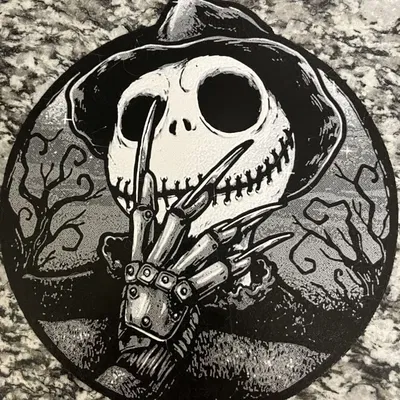 Mô hình Nightmare Freddy in 3D từ HueForge