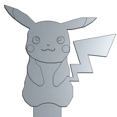 Dấu sách Pikachu dễ thương cho người yêu Pokemon