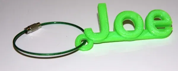 Thẻ tên và thẻ chìa khóa tùy chỉnh bằng filament linh hoạt - Image 2