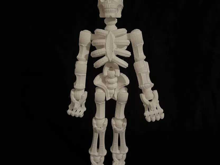 Trang trí bộ xương di động cho mùa Halloween - Image 3