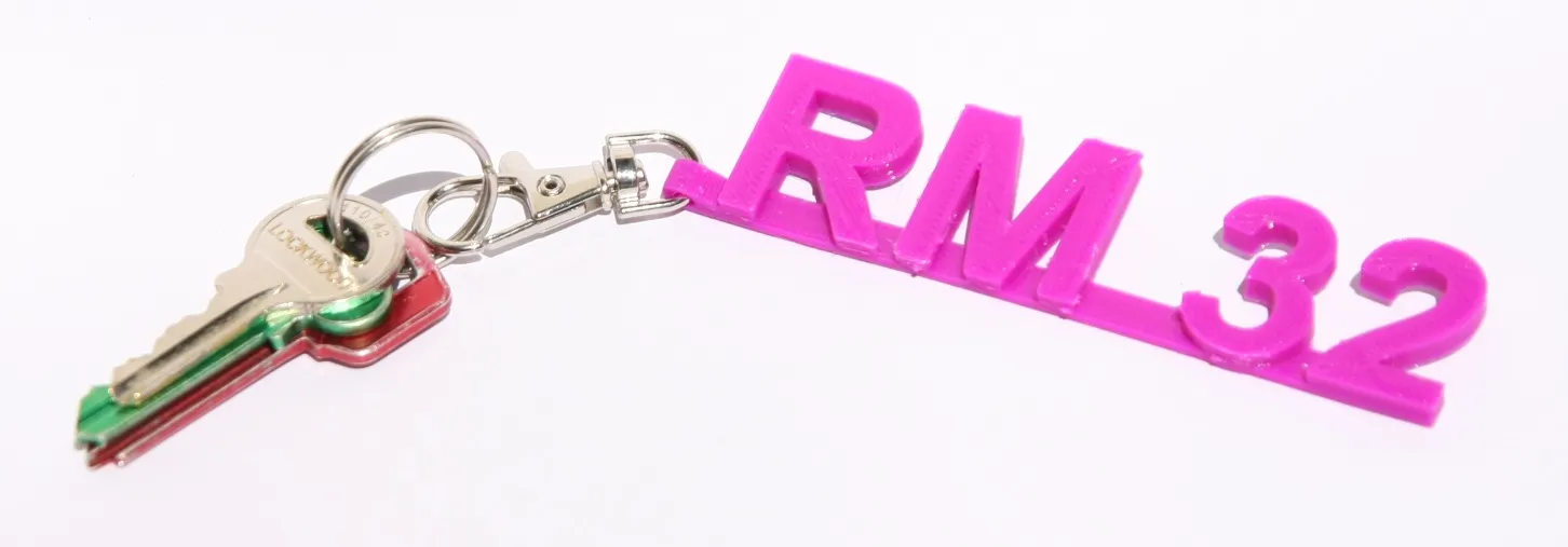 Thẻ tên và thẻ chìa khóa tùy chỉnh bằng filament linh hoạt - Image 3