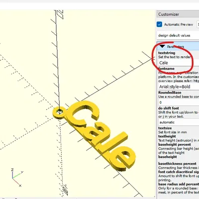 Thẻ tên và thẻ chìa khóa tùy chỉnh bằng filament linh hoạt